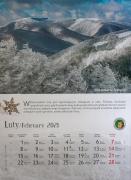 Zdjęcie Mariana Rogowskiego w kalendarzu Bieszczadzkiego PN